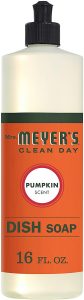 Meyer's Pumpkin-scented dish soap