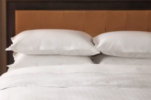 down alternative pillows found in sheraton hotel rooms