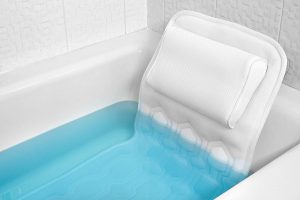 how to make a bath tub more comfortable