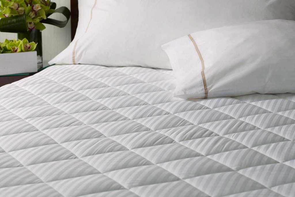 a Westin Hotels mattress pad
