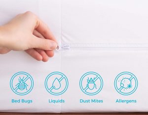 for complete protection use a zippered mattress protector