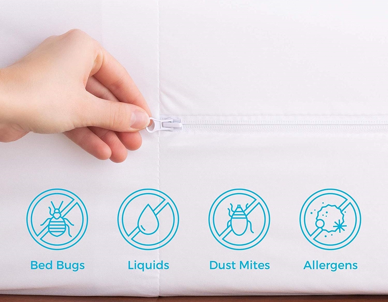 for complete protection use a zippered mattress protector