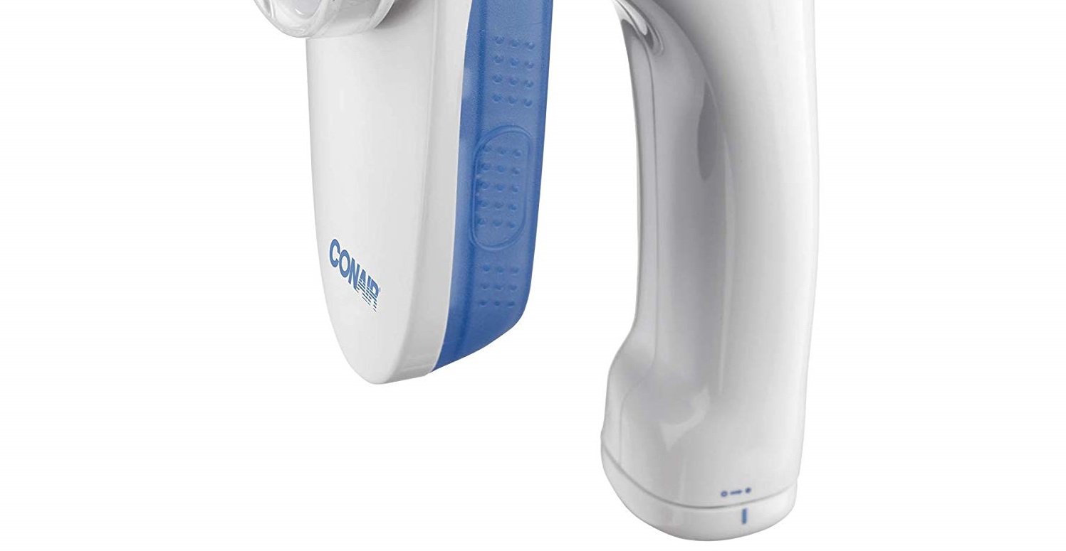 The handle of a Conair fabric shaver.