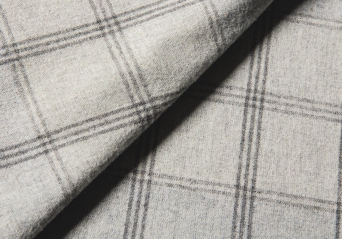 a set of grey flannel sheets