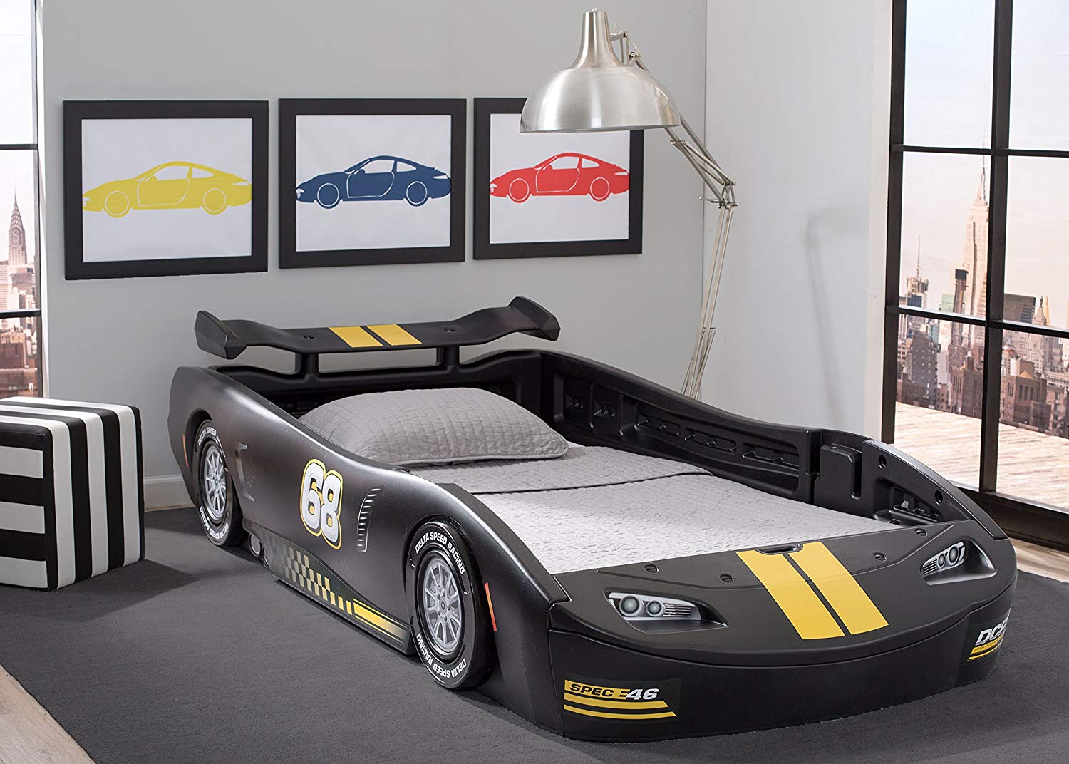 a racecar bed for boys
