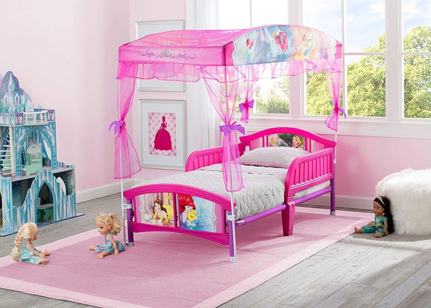 a Disney Princess bed for young girls
