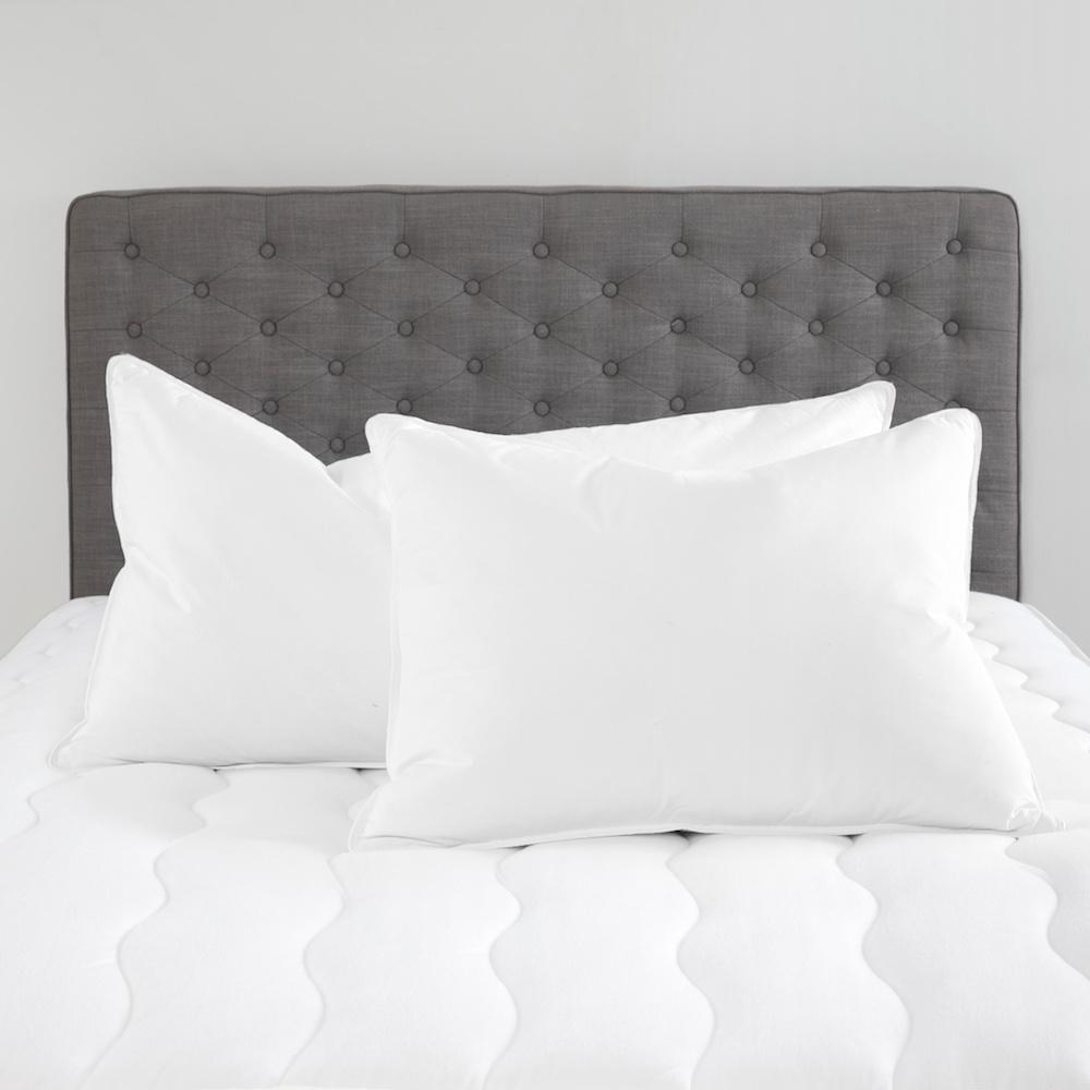 a pair of Chamberloft pillows from Standard Textile
