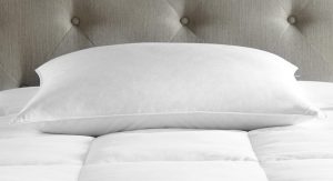 A Downlite 50/50 feather and down pillow