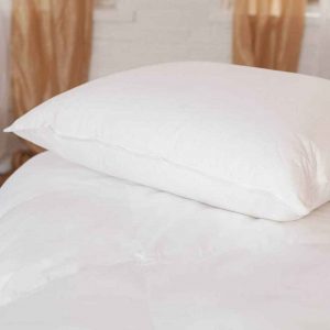 The Downlite microloft pillow which is a very squishy and resilient pillow