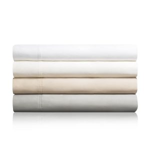 Cotton blend sheet set from Malouf available in 4 different colors