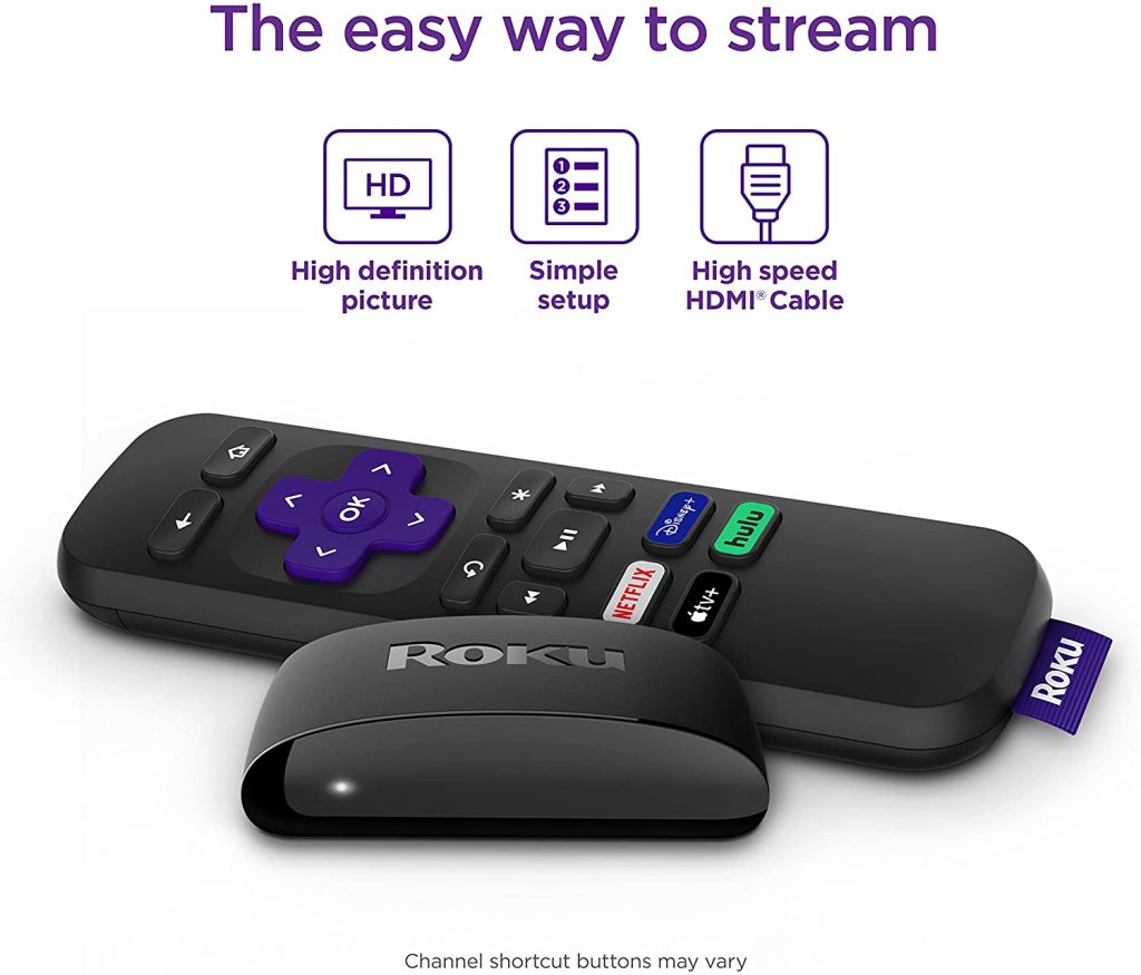 a roku and its remote control