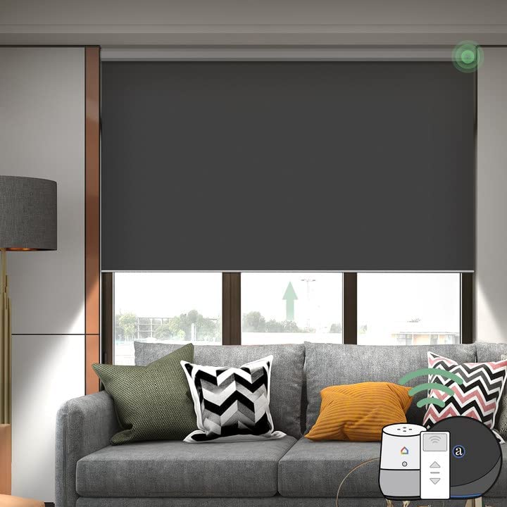 smart blinds connected to Alexa and Google Assistant