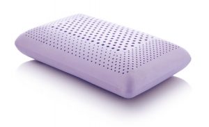 a Malouf Lavender Zoned Dough memory foam pillow